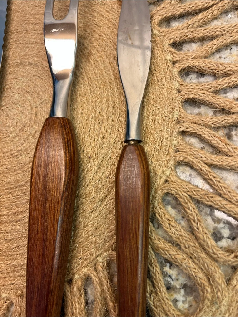 MCM Danish Fleetwood 4 Piece Stainless Steak Knives & Fork